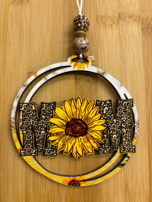 Sunflower “Mom” Hanger