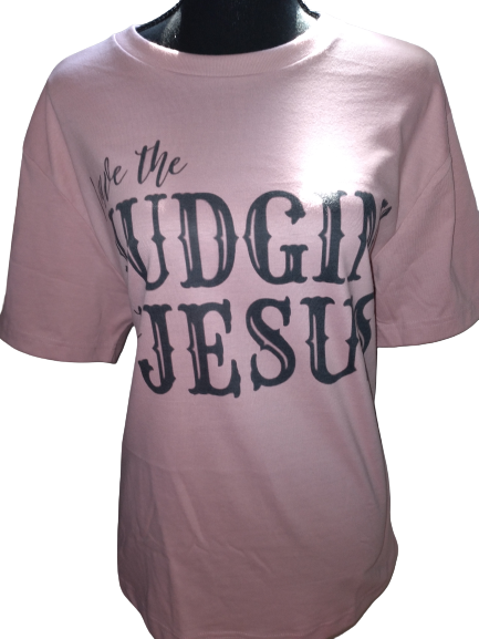 "Leave the Judgin to jesus" Sublimation