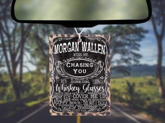 Morgan wallen car freshie