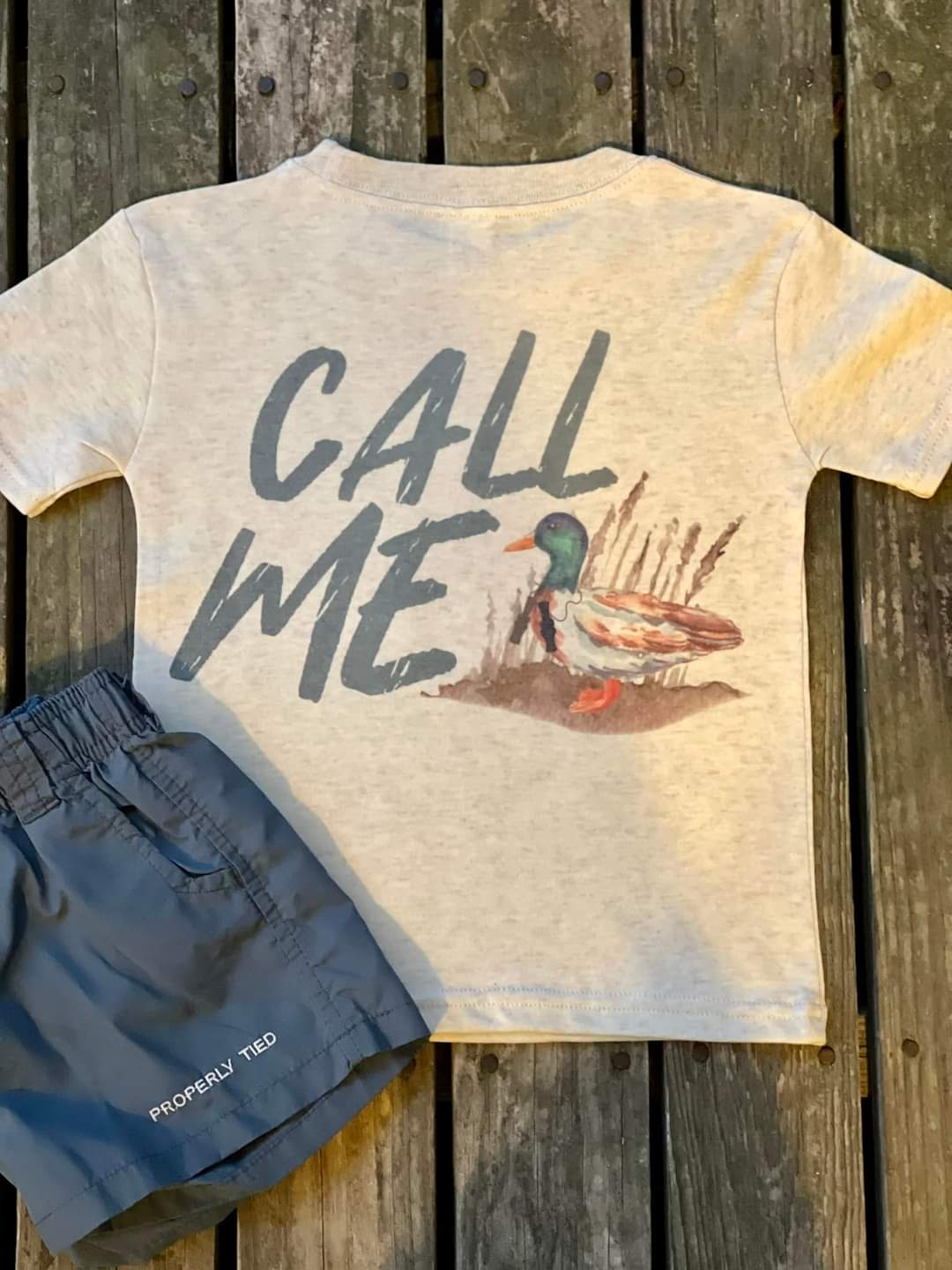 Call me FRONT AND BACK TEE